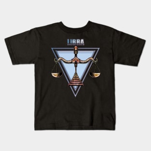 Zodiac sign libra Kids T-Shirt